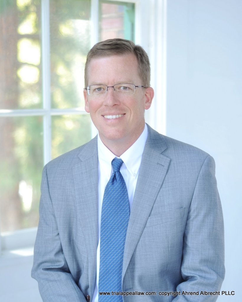 George Ahrend handles appeals throughout Washington State and Federal Courts